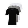 BOSS Mens 3-Pack Crew Neck Cotton Jersey T-Shirts T Shirt,
