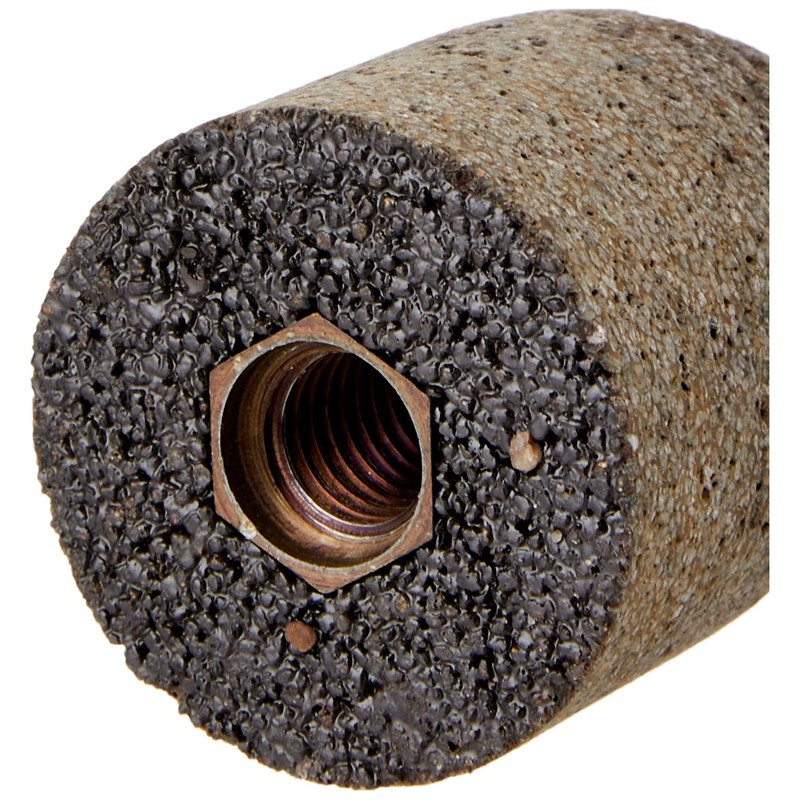 PFERD 61829 Type 16 Round Nose Cone, Aluminum Oxide, 2"