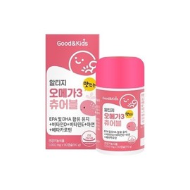NaturalPlus Good & Kids rTG Omega-3 Chewable 1000mg 90 Capsules