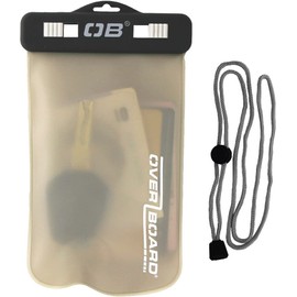Overboard Multipurpose Waterproof Tech Case - Frosted, Medium