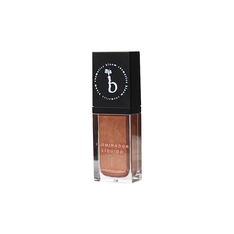 Bloóm Cosmetics, Iluminador Líquido Multiusos Duradero a Prueba de Agua