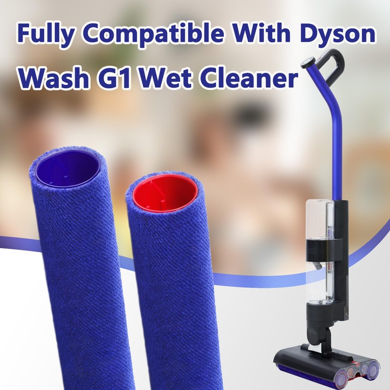 2Pcs Replacement Roller Brushes Compatible with Dyson Wash G1 Vacuum