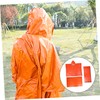 Sosoport Emergency Survival Sleeping Bag Tent Raincoat Set Insulated Thermal