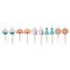 Papyrus Birthday Candles, Unicorns and Rainbows (10-Count)