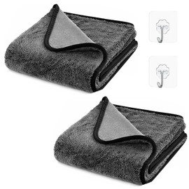 40 x 60 cm Drying Cloth Wonder Cloths XXL Super Shower Room Cleaning Cloth 2 PCS Drying Cloth Bathroom Cloth Drying Cloth Drying Cloth Shower Cubicle Cloth for Removing Water in Shower and Bathroom