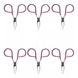Curtis 6 Pzs Mini Pinza Tijera Para Depilar Cejas Lady Curtis