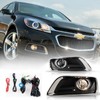 AUTOFREE Fog Lights Assembly for Chevy Malibu 2013 2014 2015