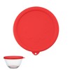 Viotiin Silicone Replacement Lids for Pyrex 7401-s 3-Cup Sculpted Glass