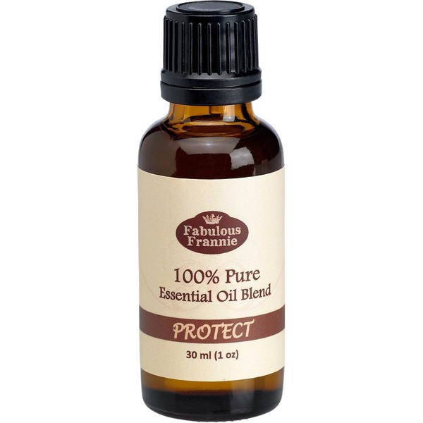 Fabulous Frannie Protect 30ml Pure Undiluted Essential Oil Blend of Clove, Lemon, Cinnamon, Eucalyptus and Rosemary Essential Oils