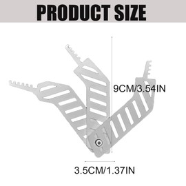 3PCS Comb Lock Picks, Lock Picking Kit, Lockpick for Home Door Car Repair Maintenance