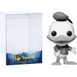 Donal d Duck (TargetCon Exc): P o p ! Vinyl Figurine Bundle with 1 Compatible Graphic Protector (1309-68235 - B)