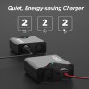 EDECOA Smart AC to DC Battery Charger 12V 30A Power