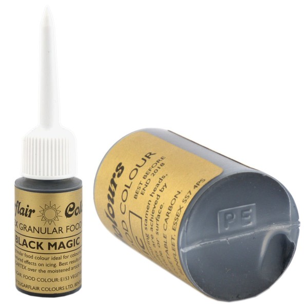 Sugarflair SUGARTEX Granulated Food Colour - BLACK MAGIC - Sugarflower
