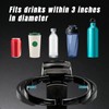 LITTLEMOLE Adjustable Folding Cup Holder, Wall Mounted Cup Holder for