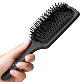 vinsk® Paddle Brush | Hair Brush without Pulling | Paddle Brush for Effective Styling + Max. Blood Circulation | Wet Detangler Brush for Men and Women | Detangling Brushes with Soft Touch Handle