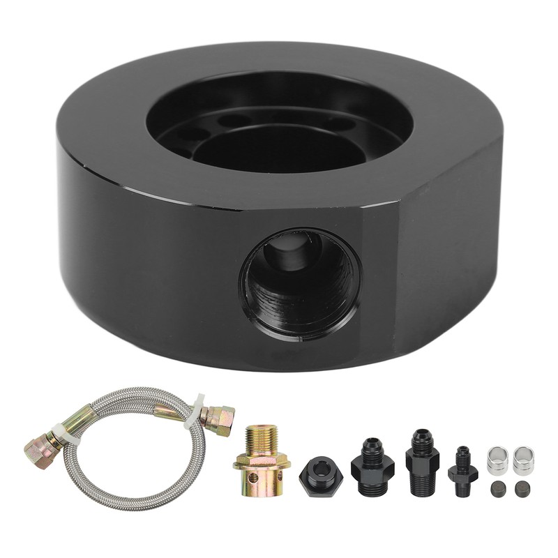 11Pcs VTEC Head Conversion Kit Oil Filter Sandwich Plate Adapter