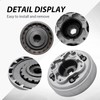 GMAPATS Heavy Duty Manual Clutch Set, Replacement for 50cc 70cc