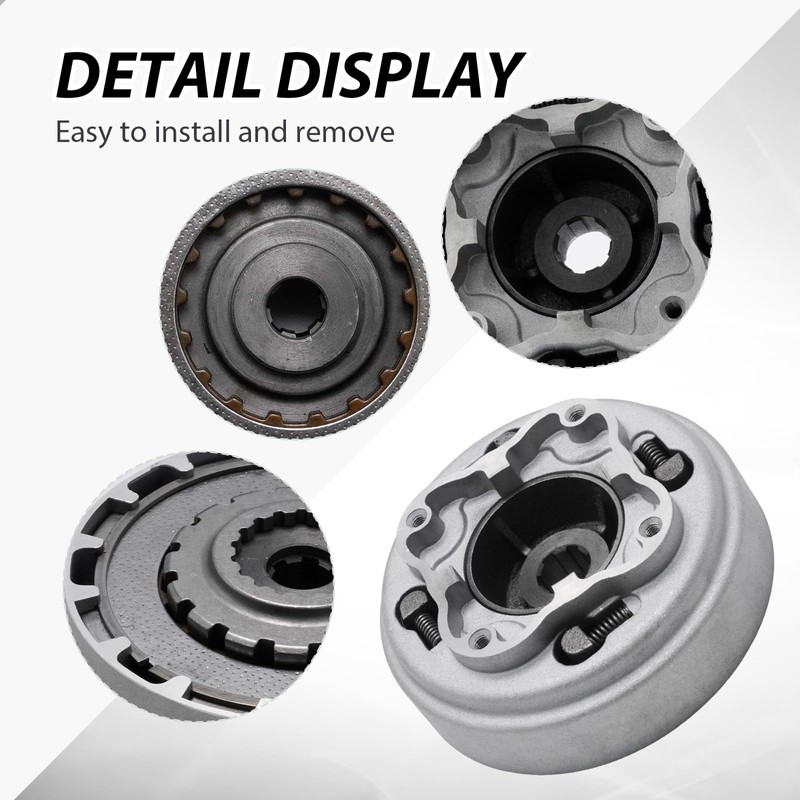 GMAPATS Heavy Duty Manual Clutch Set, Replacement for 50cc 70cc