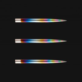 Winmau Rainbow Steeltip Dart Points - 1 set per pack (total 3 points)