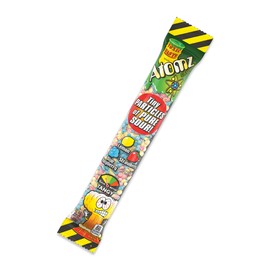 TOXIC WASTE - Atomz - Sour, Tangy, Chewy Candy - 3 Assorted Flavors: Lemon, Strawberry, & Blue Raspberry - 2.12 oz. Tube