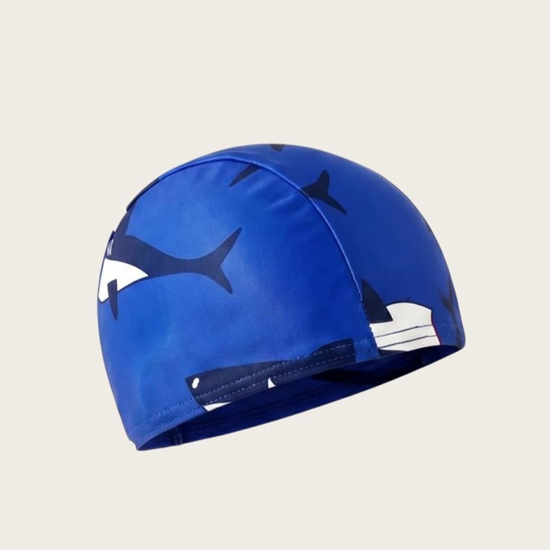SEENFAAN Swim Cap for Kids Boys Girls School Children Swimming