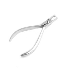 Natiqind Orthodontic Bracket Removing Pliers Stainless Steel Dental Braces Removal Tools Bracket Gripper Plier (Silver)