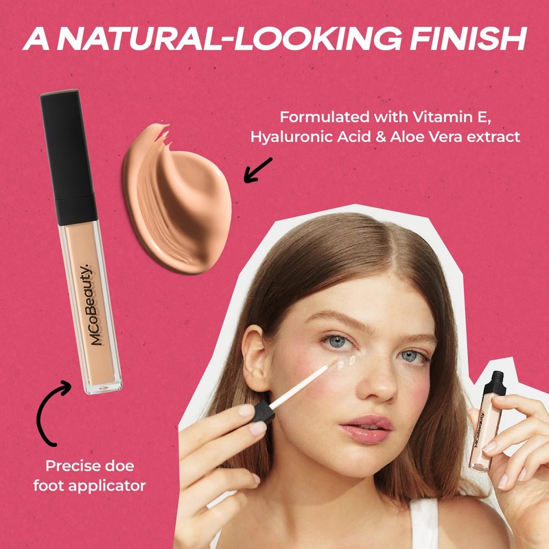 MCoBeauty Brighten & Perfect Cream Concealer - Light 3, Beige