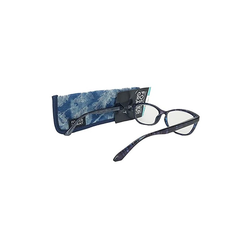 Foster Grant Kayleen Reading Glasses Blue 2.75