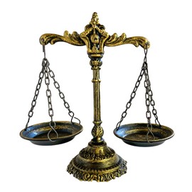 Balance Figurine, For Interior Use, No Scale Function, Accessory Tray, Ring Tray, Small Items, Key Rest, Interior Goods, Objects, Antique Style