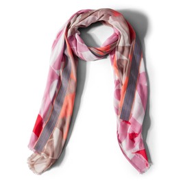 Street One Women's Long Scarf, multi-coloured