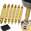 Screw Extractor Set 6 Different Screwdriver Types HSS 4341 Damaged