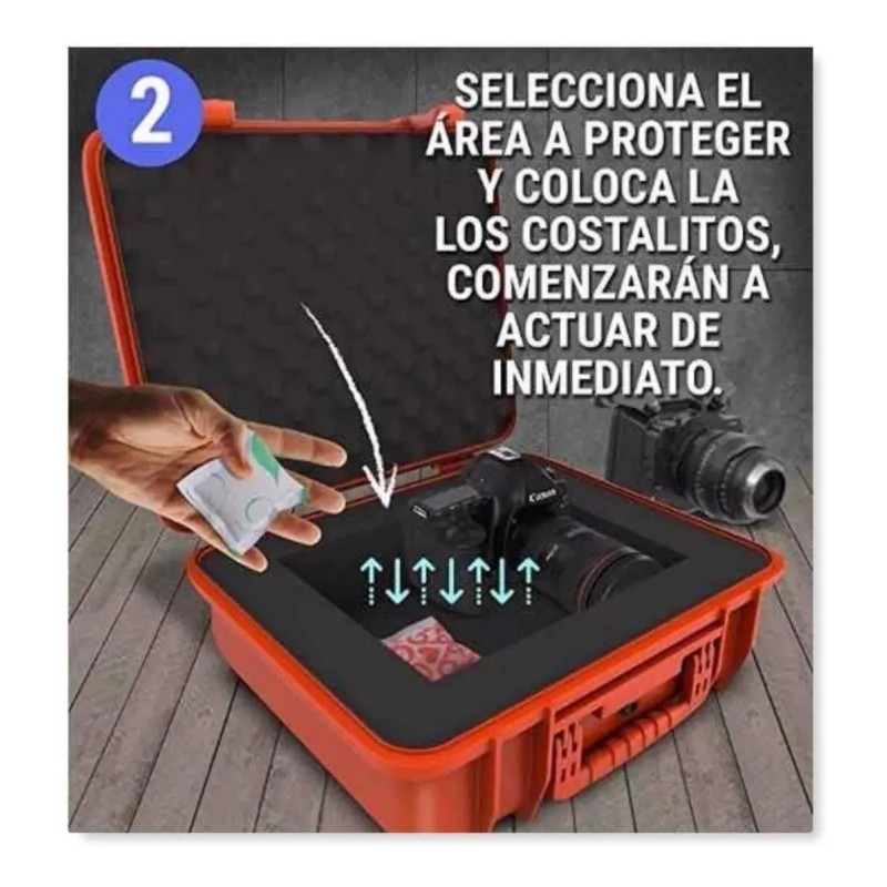 SAQUITOS Absorbe Humedad 11 Saquitos 15 Grs C/u Cajon Closet