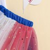 Ayalinggo Toddler 4th of July Outfit Girl Baby Kids Embroidery