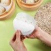 200Pcs Bamboo Steamer Paper, Round Bamboo Steamer Liner with Holes