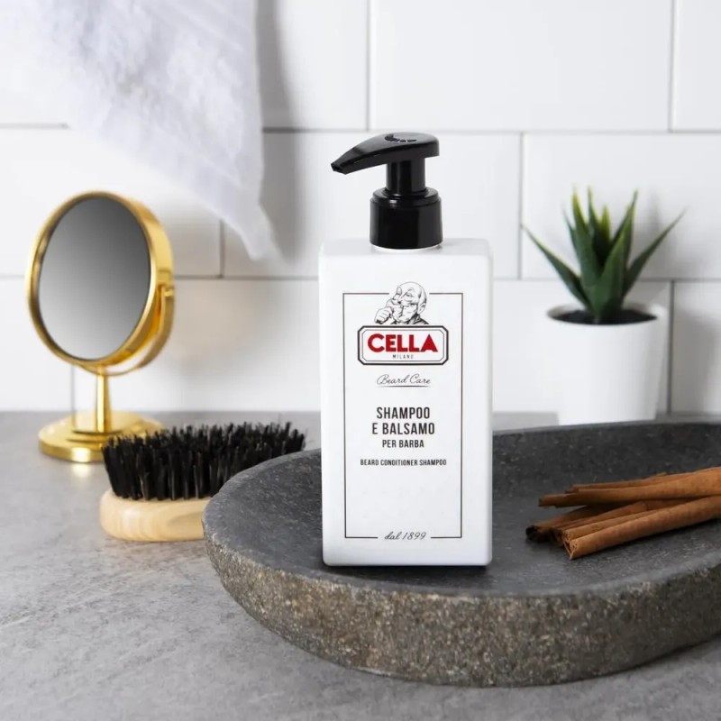 Cella Milano, Champú Y Acondicionador 2 En 1 Para Barba,