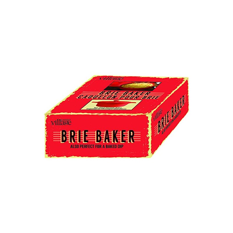 Gourmet du Village, Caquelon Pour Brie - 2 Piece Ceramic