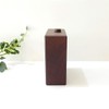 KATOMOKU Alarm Clock 5 Brown km-78BR Wooden 11.2 x 11.8