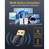 ZEXMTE USB Bluetooth Adapter for PC (5.1 Pro) with FPC