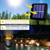AVEKI Solar LED Landscape Spotlight,Waterproof 6 LEDs Pond Light Underwater