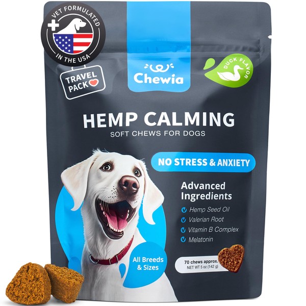 Travel Pack, Dog Calming Chews - Stress Support in Various