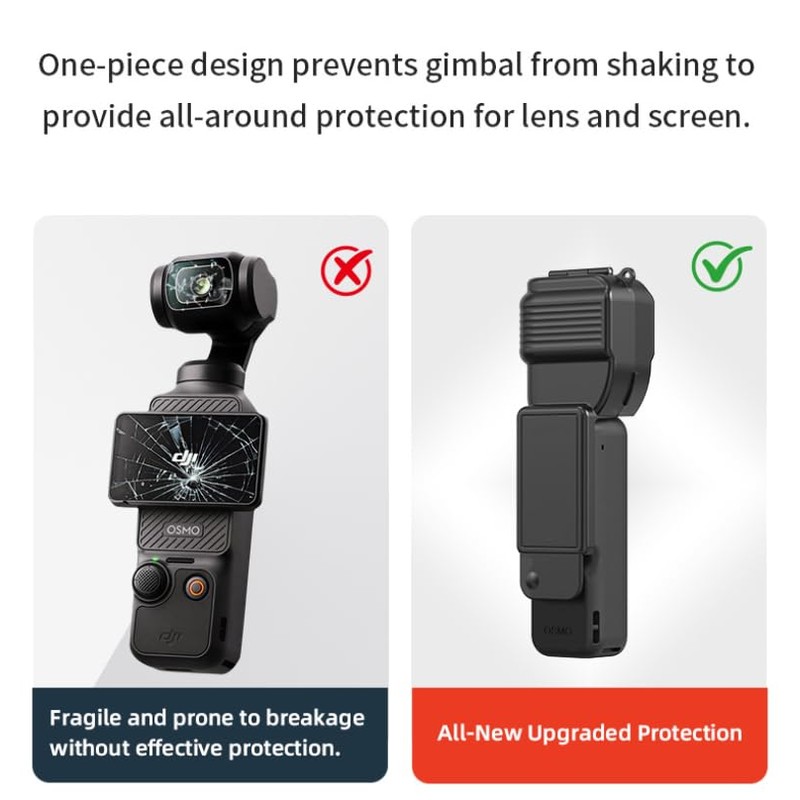 Lens Screen Protective Case for DJI Osmo Pocket 4 PC