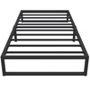 Lutown-Teen 12 Inch Twin Size Bed Frames with Heavy Duty