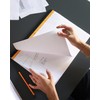 Rhodia 194040C Desk Pad with Weekly Calendar, Linen Spine, 60