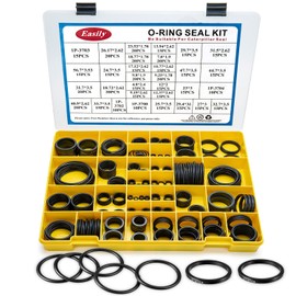 Rubber O Rings Assortment Kit, Fits for CAT Caterpillar Excavator, Nitrile 90, Hydraulic Hose Fitting Orings, Automotive Replacement Transmission Seals & O-Rings
