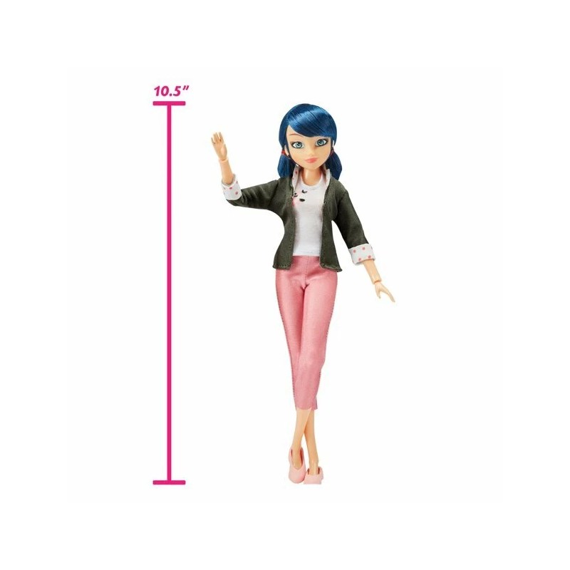 Miraculous Ladybug Superhero Super Secret Marinette Doll with Ladybug Outfit