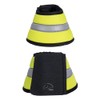 HKM Reflective Bell Boots Neon Yellow Warmblood