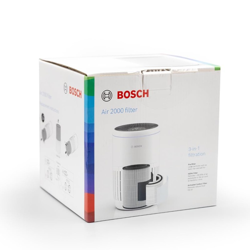 BOSCH Air 2000 Air Purifier Replacement Filter, 3-In-1 Filter, Activated