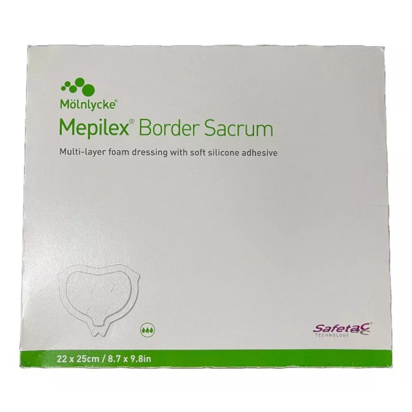 Mölnlycke Pack 10 Apósitos Mepilex Border Sacrum 22x25cm