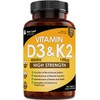 Vitamin D3 K2 - Vitamin D3 4000iu & Vitamin K2