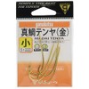 Gamakatsu Single hook real sea bream Tenya small 5 pieces